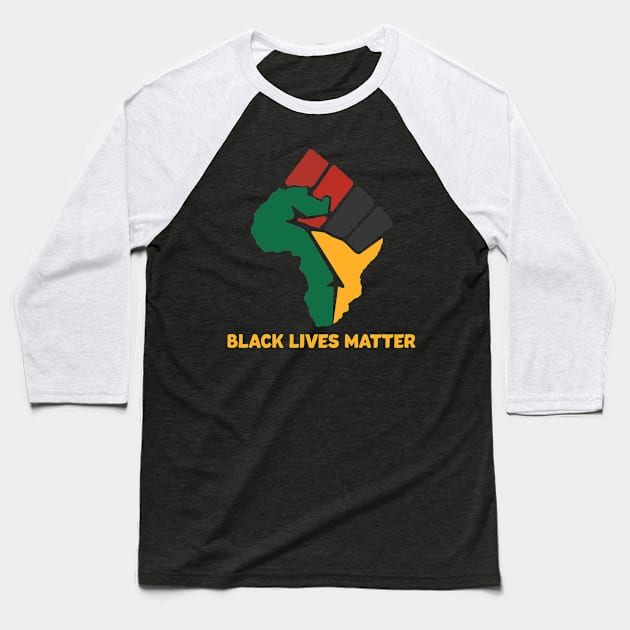 black lives matter Baseball T-Shirt by Mr.Speak